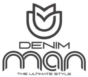 DENIM MAN (and logo) trademark logo