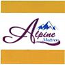 ALPINE MATTRESS (and logo) trademark logo