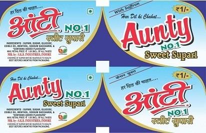 Aunty No.1 (and logo) trademark logo