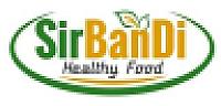 SIRBANDI HEALTHY FOOD (and logo) trademark logo