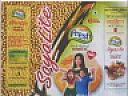 NITYA FRESH SOYALITE REFINED SOYABEAN TEL (and logo) trademark logo