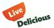 LIVE DELICIOUS (and logo) trademark logo
