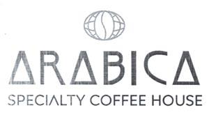ARABICA SPECIALTY COFFEE HOUSE (and logo) trademark logo