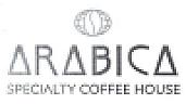 ARABICA SPECIALTY COFFEE HOUSE (and logo) trademark logo