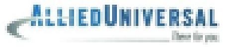 ALLIED UNIVERSAL (and logo) trademark logo