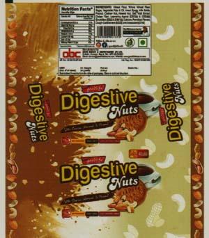 GOODLIFE DIGESTIVE NUTS (and logo) trademark logo