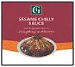 G4 SESAME CHILLY SAUCE (and logo) trademark logo