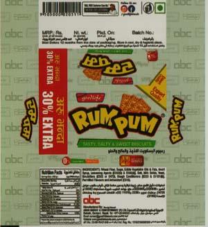 RUMPUM BUTTER FLAVOUR (and logo) trademark logo
