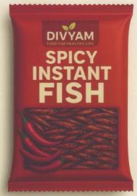 DIVYAM FOOD FOR HEALTHY LIFE (and logo) trademark logo