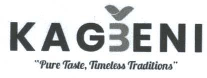 KAGBENI (and logo) trademark logo
