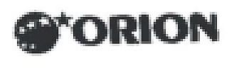 ORION (and logo) trademark logo