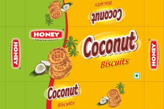 HONEY COCONUT (and logo) trademark logo