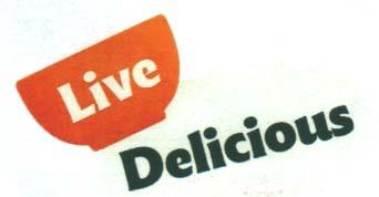 LIVE DELICIOUS (and logo) trademark logo