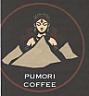 PUMORI COFFEE (and logo) trademark logo