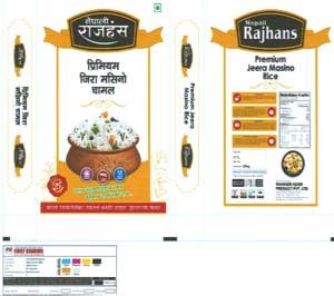 NEPALI RAJHANS (and logo) trademark logo