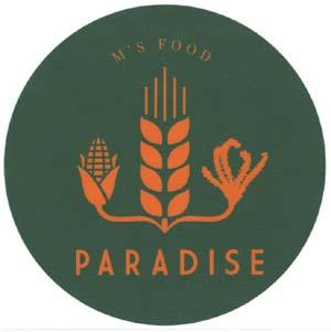 M.S FOOD PARADISE (and logo) trademark logo