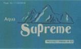 AQUA SUPREME (and logo) trademark logo