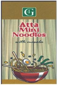 G4 ATTA MINI NOODLES (and logo) trademark logo