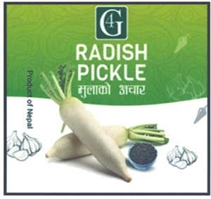 G4 RADISH PICKLE (and logo) trademark logo
