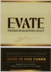 EVATE PREMIUM (and logo) trademark logo