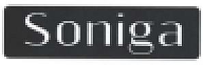 Soniga (and logo) trademark logo