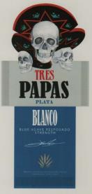 TRES PAPAS PLATA (and logo) trademark logo