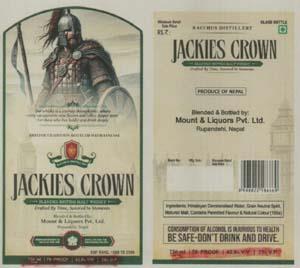 JACKIES CROWN (and logo) trademark logo