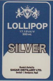 LOLLIPOP SILVER (and logo) trademark logo