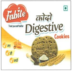FABITE KODO DIGESTIVE (and logo) trademark logo