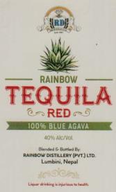 RAINBOW TEQUILA RED (and logo) trademark logo