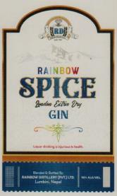 RAINBOW SPICE GIN (and logo) trademark logo