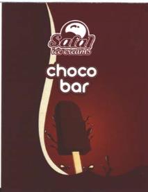 SAFAL CHOCO BAR (and logo) trademark logo
