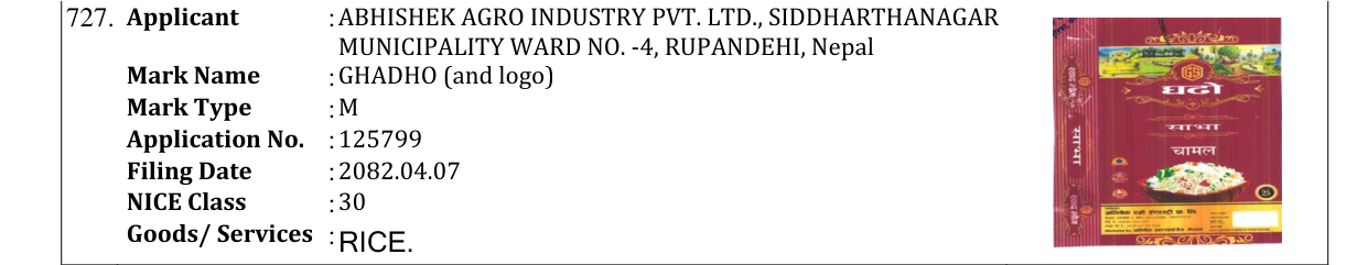 Original bulletin entry for GHADHO (and logo)