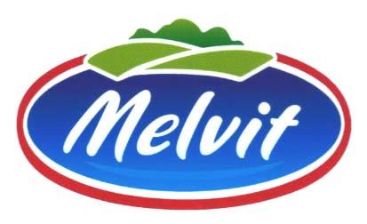 MELVIT (and logo) trademark logo