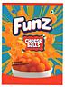 FUNZ CHEESE BALLS (and logo) trademark logo