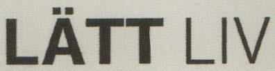 LÄTT LIV (and logo) trademark logo