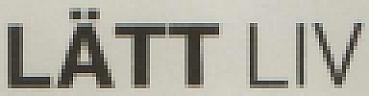 LÄTT LIV (and logo) trademark logo