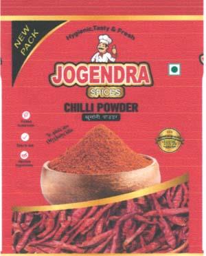 JOGENDRA SPICES (and logo) trademark logo