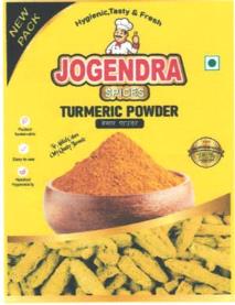 JOGANDRA SPICES (and logo) trademark logo