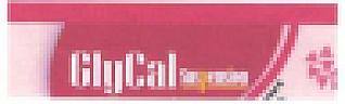 GLYCAL SUSPENSION (and logo) trademark logo