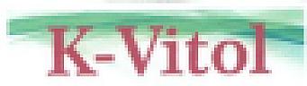 K-VITOL (and logo) trademark logo