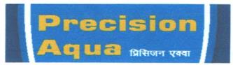PRECISION AQUA (and logo) trademark logo