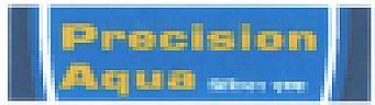 PRECISION AQUA (and logo) trademark logo