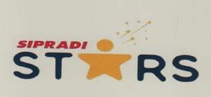 SIPRADI STARS (and logo) trademark logo