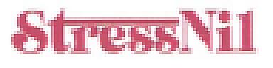 STRESS NIL (and logo) trademark logo