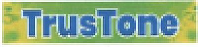TRUS TONE (and logo) trademark logo