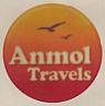 ANMOL TRAVELS (and logo) trademark logo