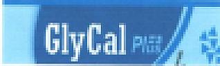 GLYCAL PLUS (and logo) trademark logo