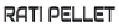 RATI PELLET (and logo) trademark logo