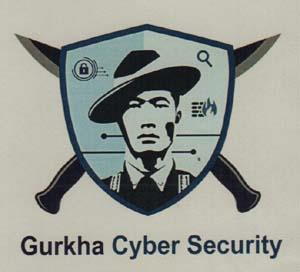 GURKHA CYBER SECURITY (and logo) trademark logo